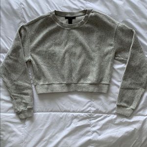 🆕 crop corduroy sweater